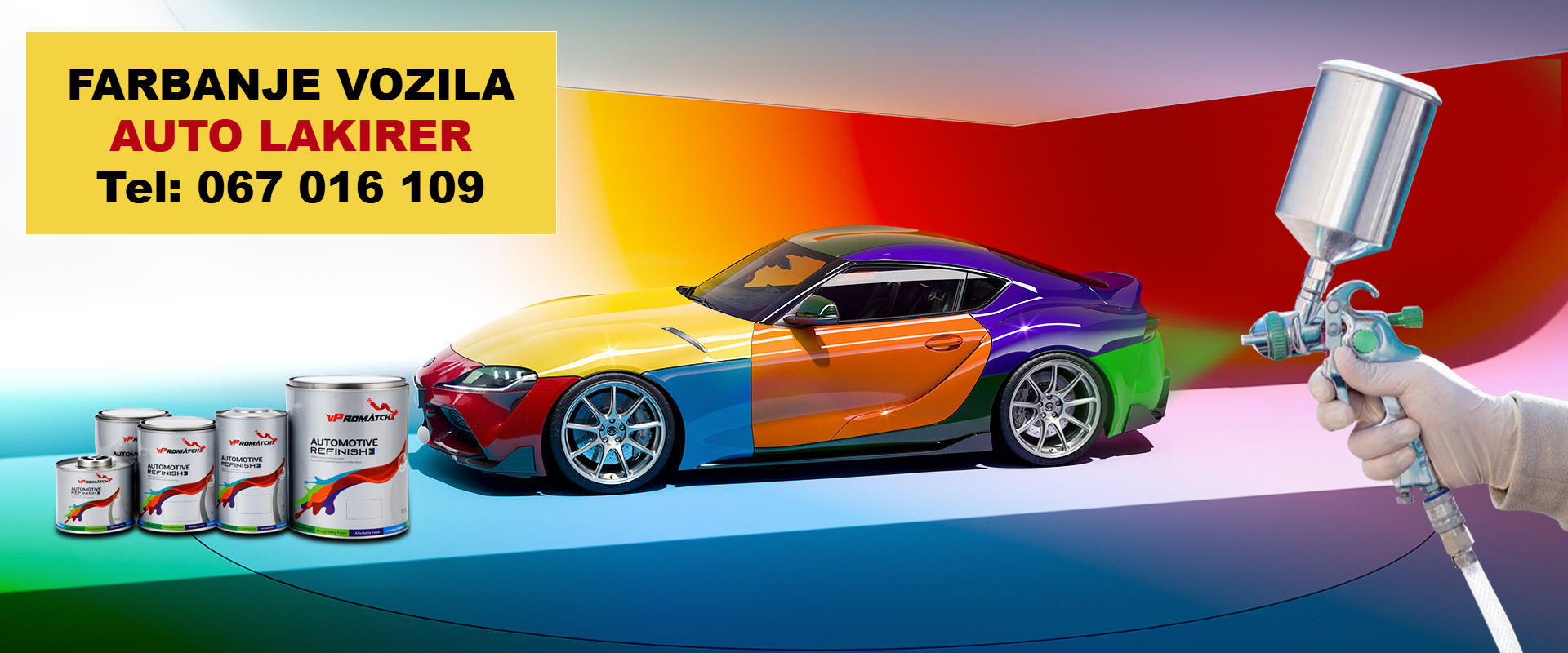 AUTO LAKIRER PODGORICA - Farbanje vozila
